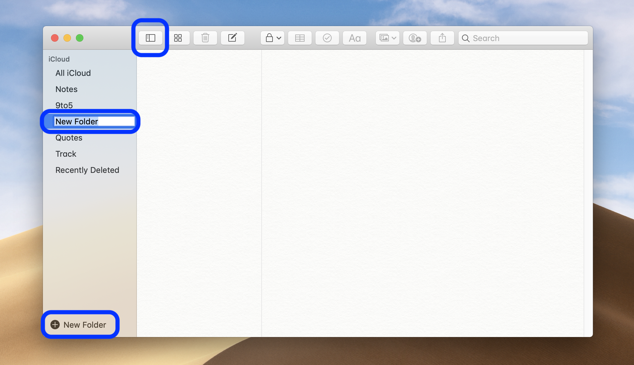 Notes App Mac Finder Level